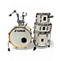 Used SONOR 4 Piece AQ2 SAFARI WHITE MARINE PEARL Drum Kit thumbnail