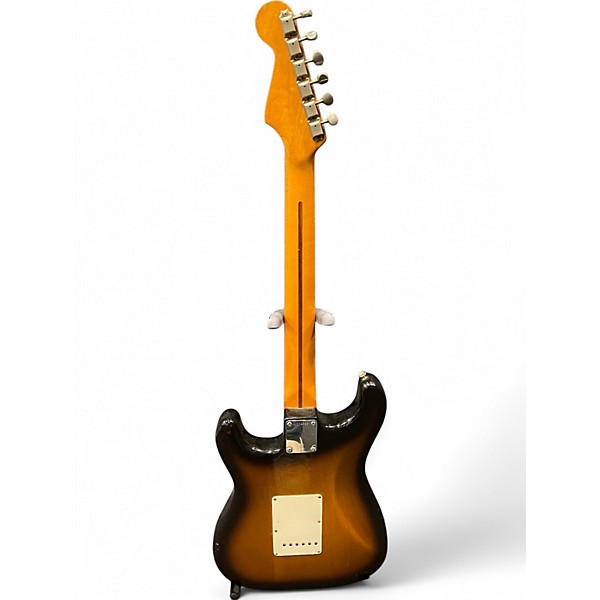Vintage 1983 Fender Fullerton AVRI 57 Reissue Stratocaster 2 Color Sunburst Solid Body Electric Guitar