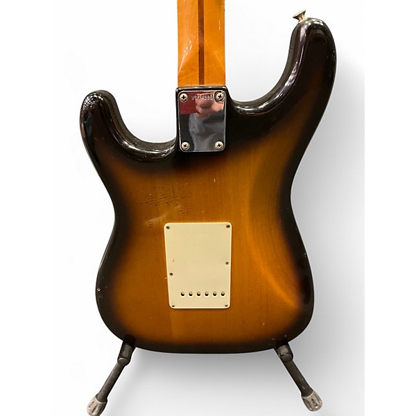 Vintage 1983 Fender Fullerton AVRI 57 Reissue Stratocaster 2 Color Sunburst Solid Body Electric Guitar