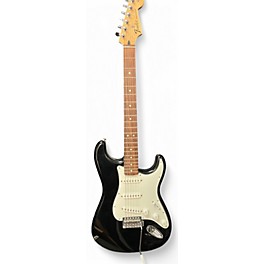 Used Fender Player Stratocaster Black Solid Body Electric Guitar