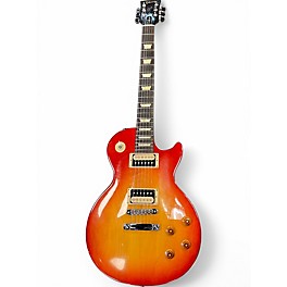 Used 2012 Gibson Les Paul Studio Deluxe Cherry Sunburst Solid Body Electric Guitar