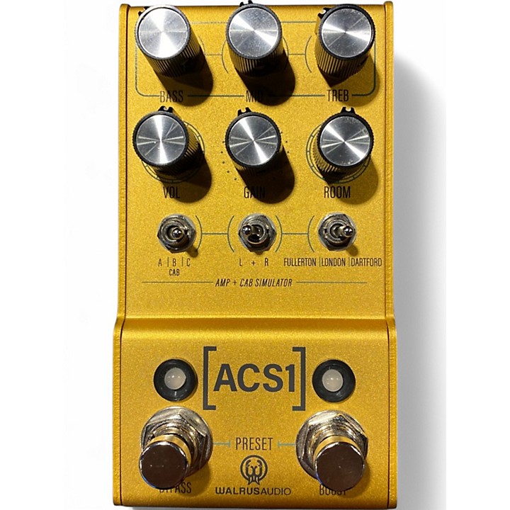 Used Walrus Audio Used Walrus Audio ACS1 Amp + Cab Sim Pedal