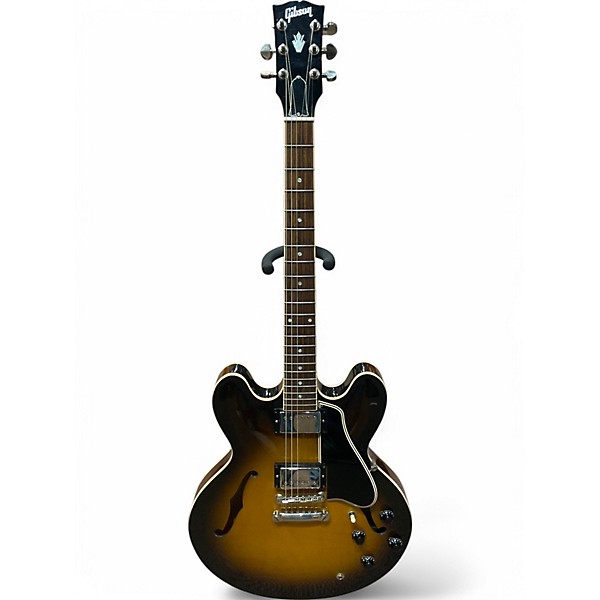Used Gibson ES335 Dot Reissue Tobacco Sunburst Hollow Body Electric Guitar