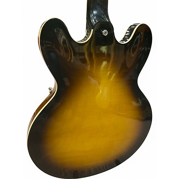 Used Gibson ES335 Dot Reissue Tobacco Sunburst Hollow Body Electric Guitar