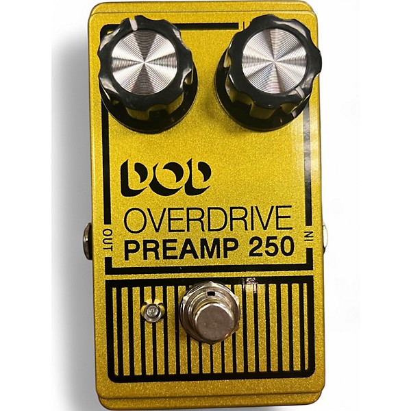 Used DOD Analog Overdrive Preamp 250 Effect Pedal