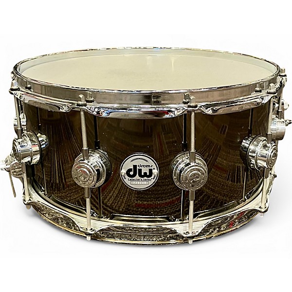 Used DW 14X6.5 Collector's Series Snare Black Nickel Over Brass Drum