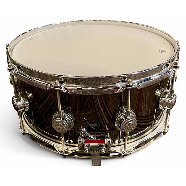 Used DW 14X6.5 Collector's Series Snare Black Nickel Over Brass Drum