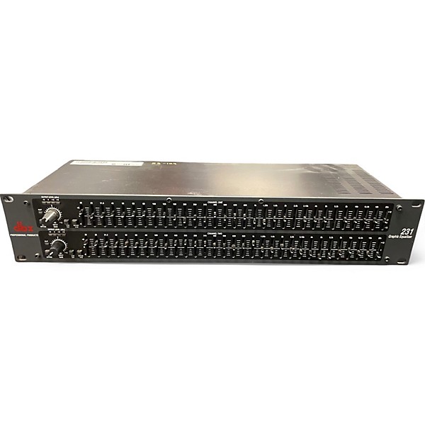 Used dbx 231 Dual 31-Band Graphic Equalizer
