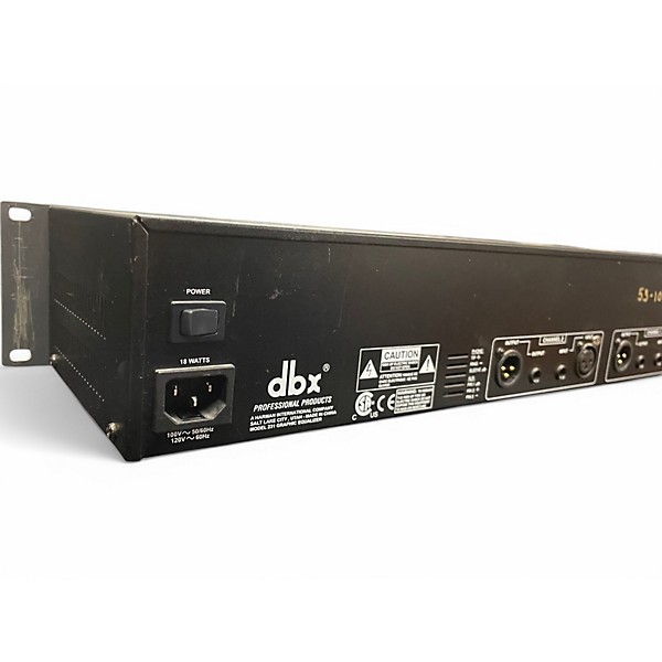 Used dbx 231 Dual 31-Band Graphic Equalizer