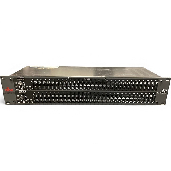 Used dbx 231 Dual 31-Band Graphic Equalizer
