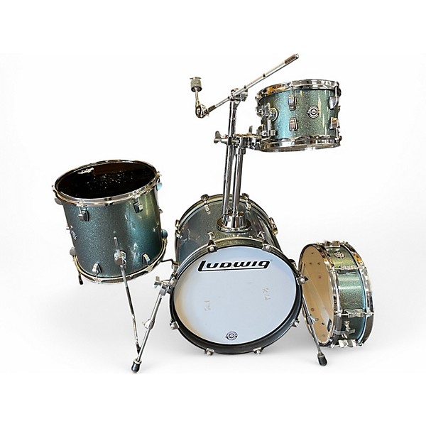 Used Ludwig 4 Piece Breakbeats By Questlove Blue Sparkle Drum Kit,Specials : American Fashion Style Bags On Sale