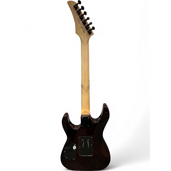 Used Dean MD24 Select with Floyd Rose Bridge Transparent Cherry Solid Body Electric Guitar