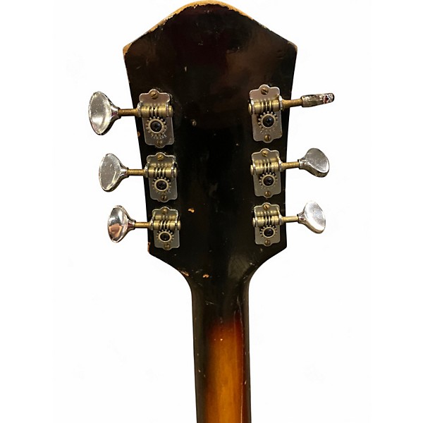 Used Harmony H-70 2 Color Sunburst Hollow Body Electric Guitar