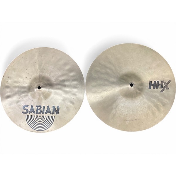Used SABIAN 14in HHX Groove Hi Hat Pair Cymbal,Specials : American Fashion Style Bags On Sale