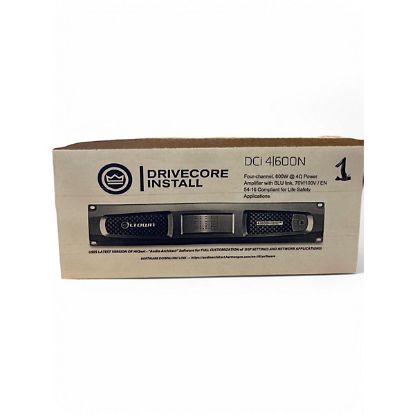 Used Crown DCI 4/600 Power Amp