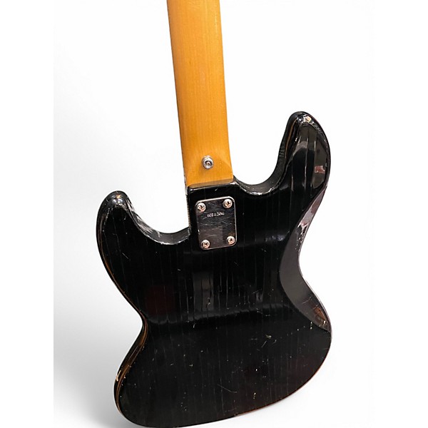 Used Crestwood Kingston Sunburst Electric Bass Guitar
