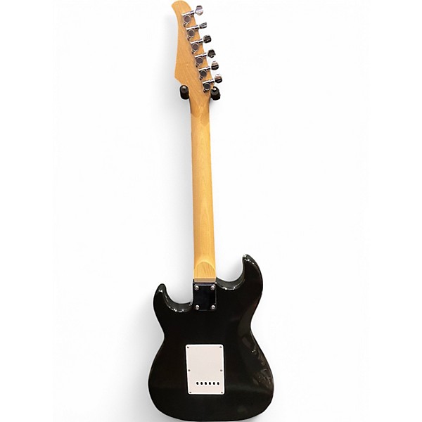 Used Silvertone Citation Black Solid Body Electric Guitar