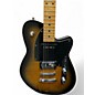 Used Reverend Double Agent OG Flamed Sunburst Solid Body Electric Guitar