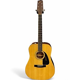 Used Fender gemini ii Natural Acoustic Guitar