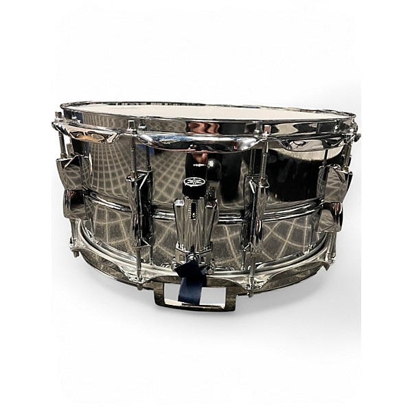Used Yamaha 6.5in HANDCRAFTED ALUMINUM SILVER Drum