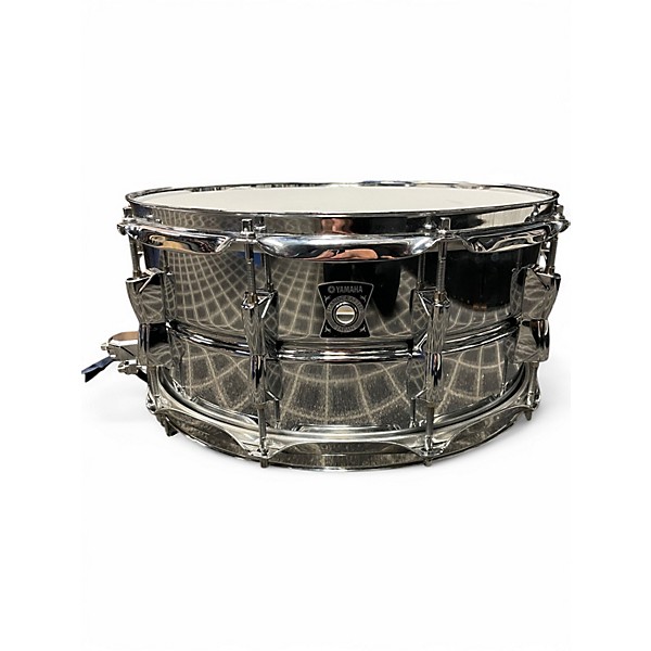 Used Yamaha 6.5in HANDCRAFTED ALUMINUM SILVER Drum