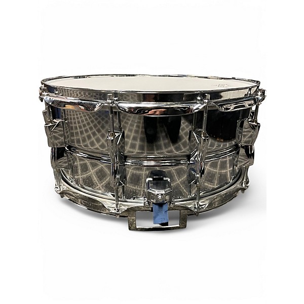 Used Yamaha 6.5in HANDCRAFTED ALUMINUM SILVER Drum