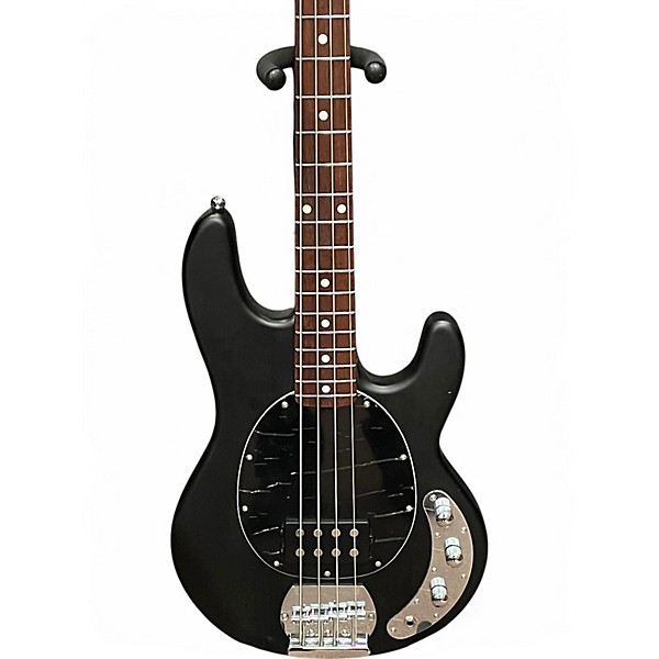 Used Sterling by Music Man STINGRAY Black Electric Bass Guitar