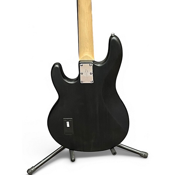 Used Sterling by Music Man STINGRAY Black Electric Bass Guitar