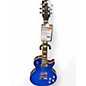 Used 2020 Gibson MOD SHOP STANDARD LES PAUL COBALT BLUE SPARKLE Solid Body Electric Guitar thumbnail