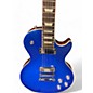 Used 2020 Gibson MOD SHOP STANDARD LES PAUL COBALT BLUE SPARKLE Solid Body Electric Guitar