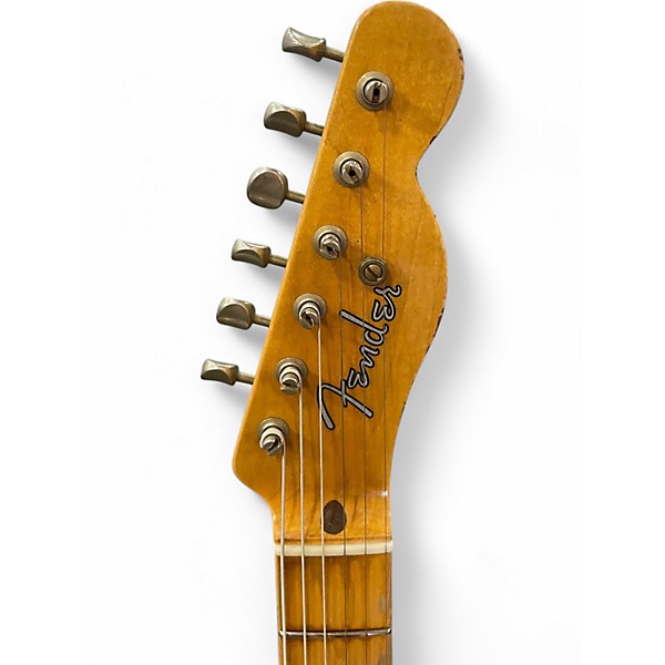 Used Fender Custom Shop 1951 Nocaster Relic Butterscotch Blonde Solid Body Electric Guitar