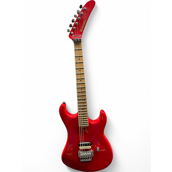 Used Kramer the 84 Red Solid Body Electric Guitar