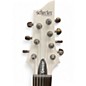 Used Schecter Guitar Research Demon 7 String Arctic White Solid Body Electric Guitar