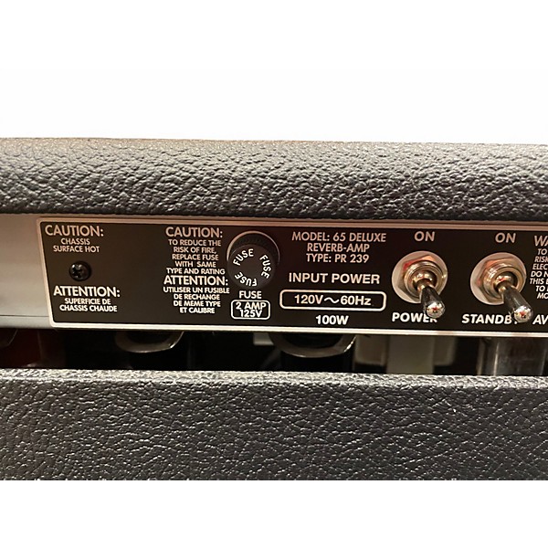 Used Fender 65 deluxe reissue Tube Guitar Combo Amp