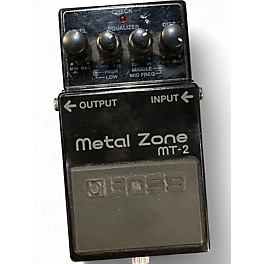 Used BOSS MT2 Metal Zone Distortion Effect Pedal