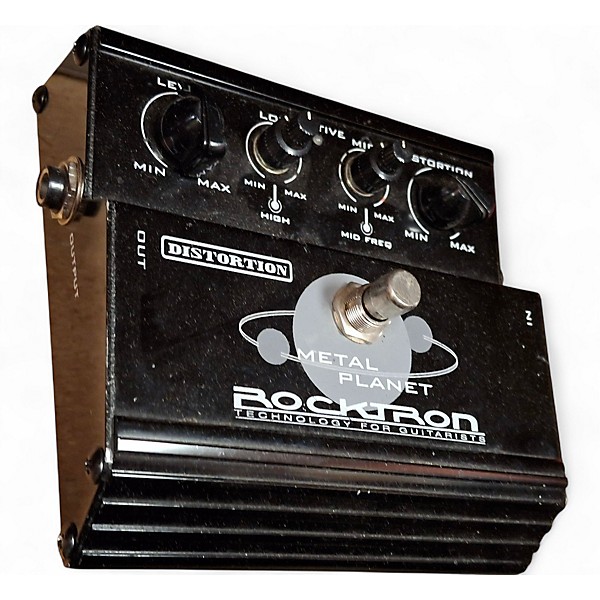 Used 2000s Rocktron Metal Planet Distortion Effect Pedal