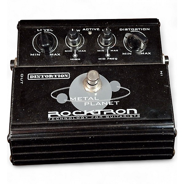 Used 2000s Rocktron Metal Planet Distortion Effect Pedal