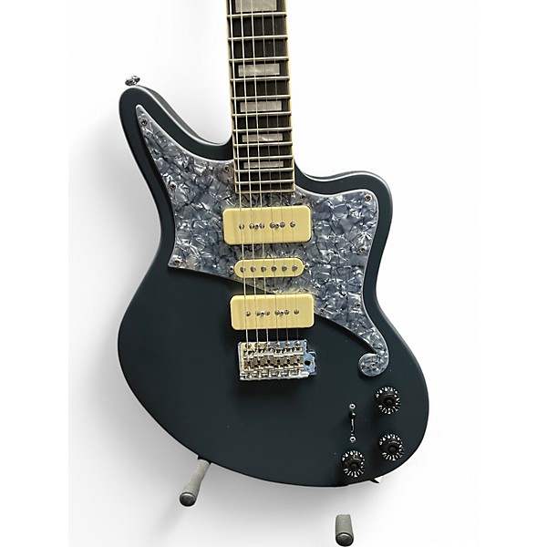 Used D'Angelico BOB WEIR Blue Solid Body Electric Guitar