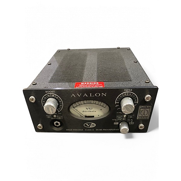 Used Avalon V5 Pure Class A Mono Channel Strip