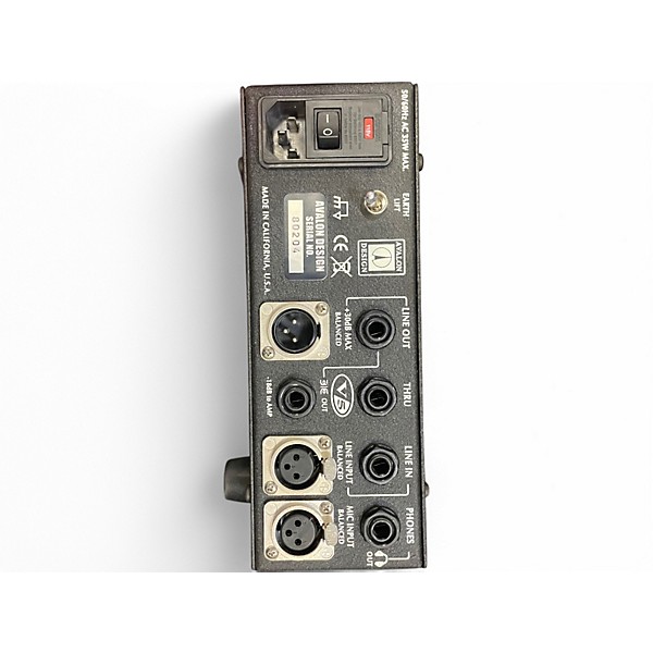 Used Avalon V5 Pure Class A Mono Channel Strip