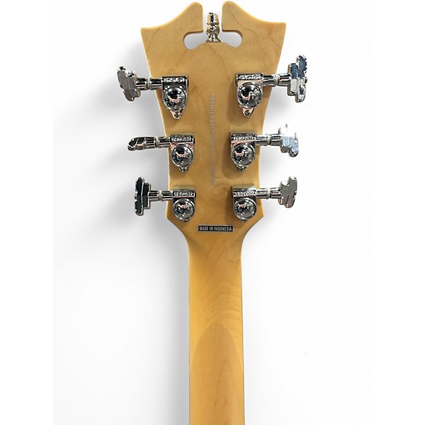 Used D'Angelico Premier Bedford SH Burgundy Mist Hollow Body Electric Guitar