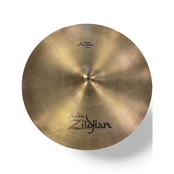 Used Zildjian 17in A Thin Crash Cymbal