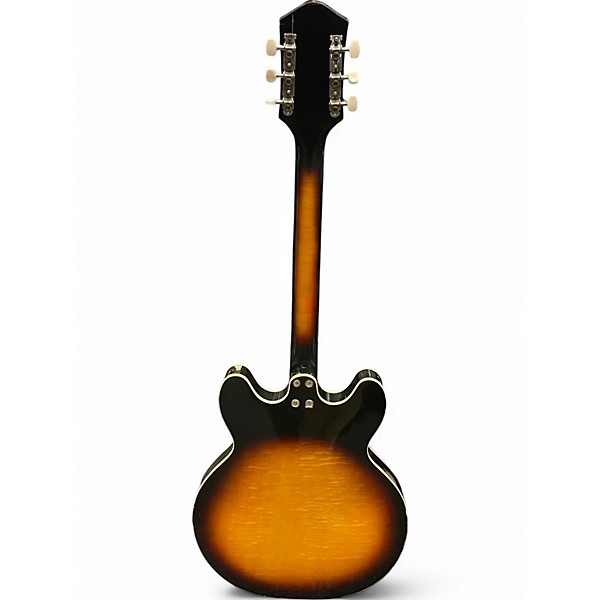 Vintage 1967 Harmony METEOR TWO TONE BURST Hollow Body Electric Guitar