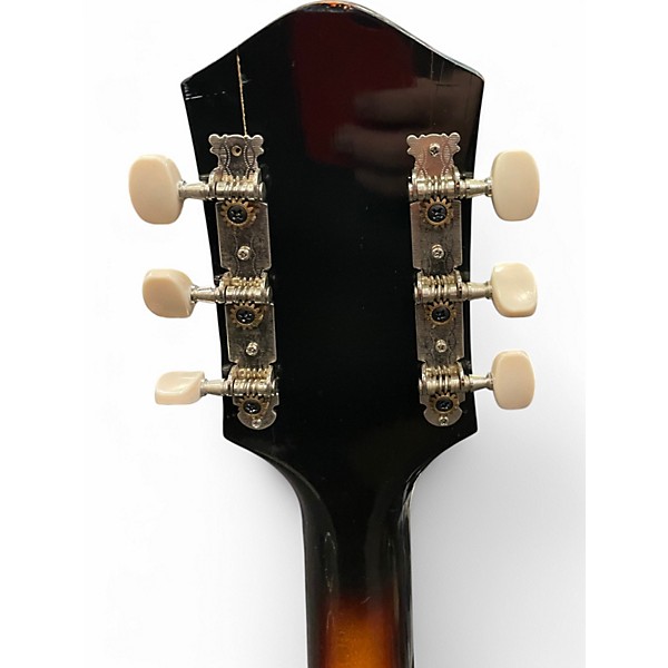 Vintage 1967 Harmony METEOR TWO TONE BURST Hollow Body Electric Guitar