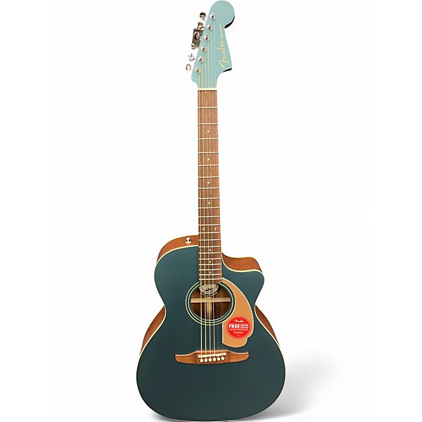Used Fender Newporter Player Ocean Teal Acoustic Electric Guitar,Specials : American Fashion Style Bags On Sale