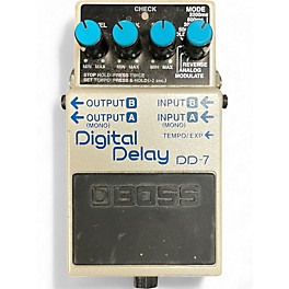 Used BOSS DD7 Digital Delay Effect Pedal