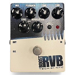 Used Tech 21 boost rvb Effect Pedal