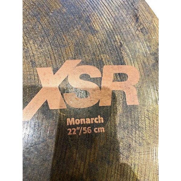 Used SABIAN 22in XSR Monarch Ride Cymbal