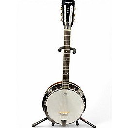 Used Aria SB-10G 6 STRING BANJOTAR BANJO WALNUT Banjo