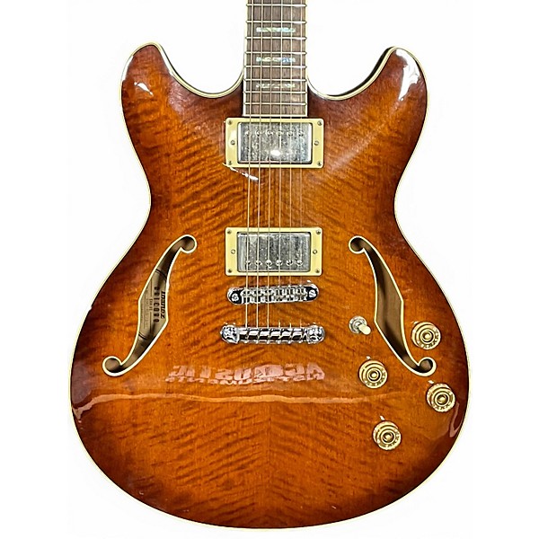 Used Ibanez AS83 Walnut Hollow Body Electric Guitar